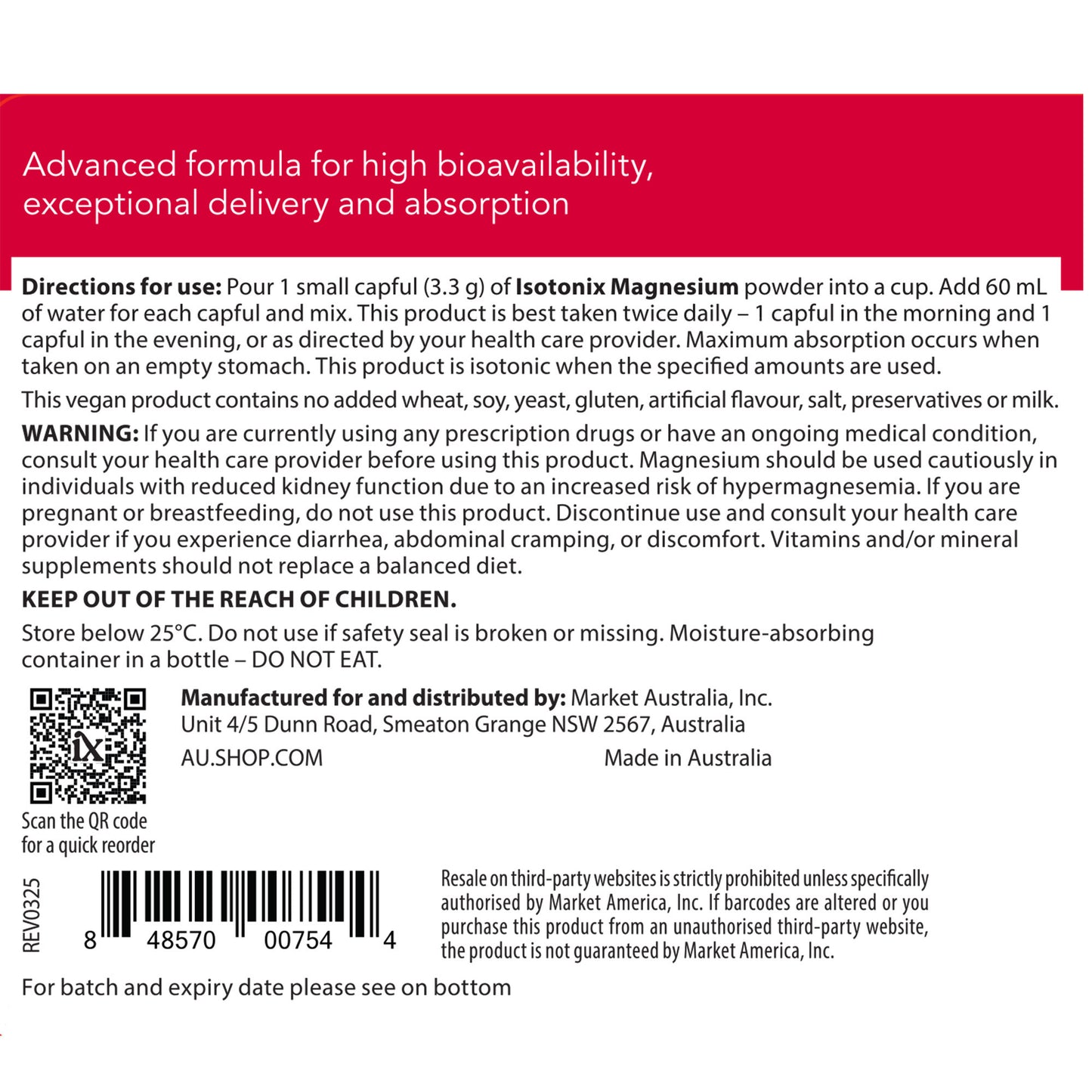 Isotonix® Magnesium